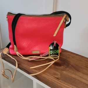 Consuela Maren Downtown with Light Blue & Yellow Crossbody Strap